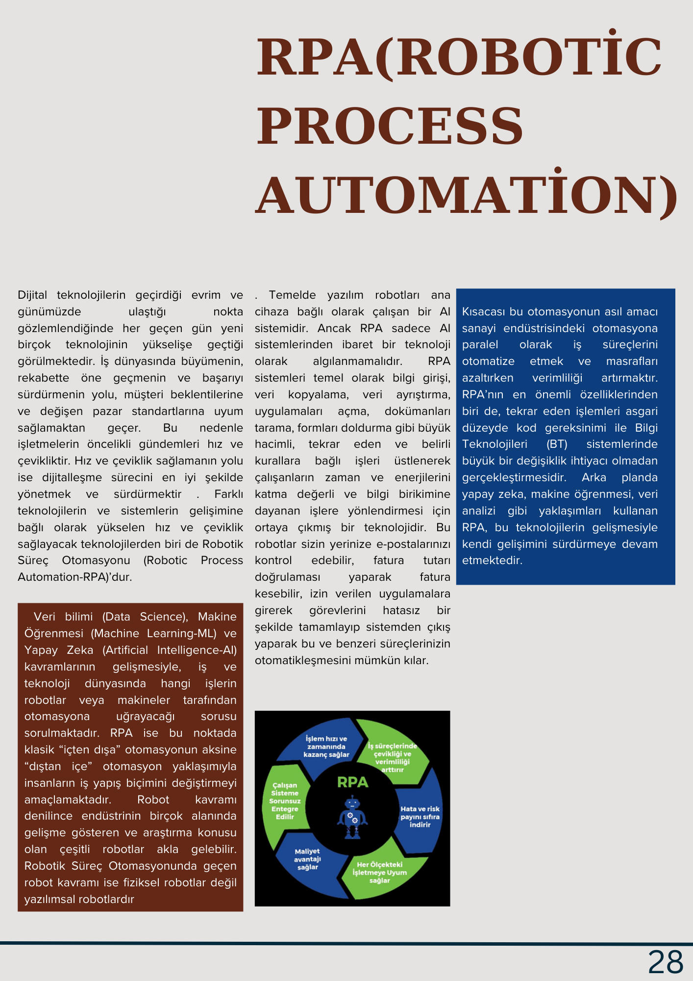 RPA (ROBOTIC PROCESS AUTOMATION)